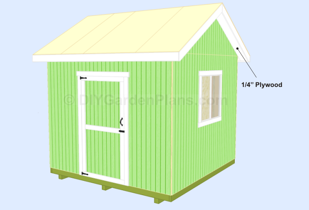 Shed Plans Soffit