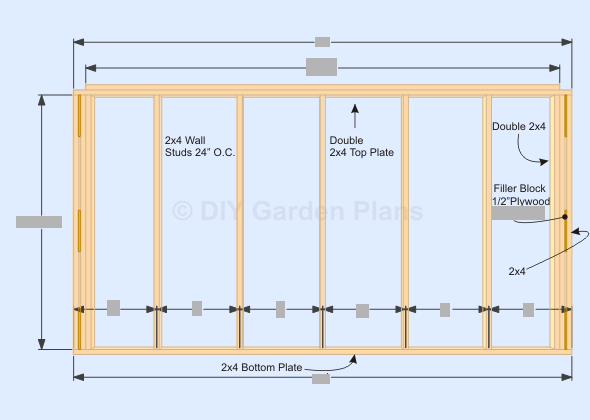 Gambrel Roof X Barn Style Shed Plan