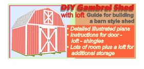 Gable Shed Plans | Material/Cut List | Page 3