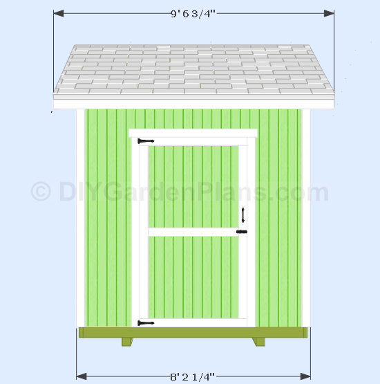 Garden Shed Plans 8X8