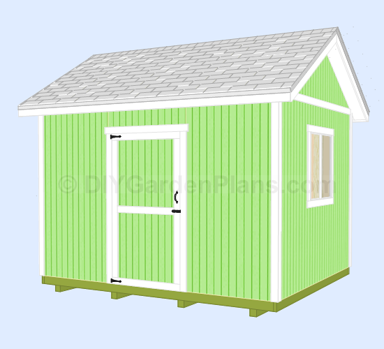 12Ã—10 Gable Shed Plans