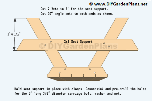 Traditional Style Picnic Table Plans â€