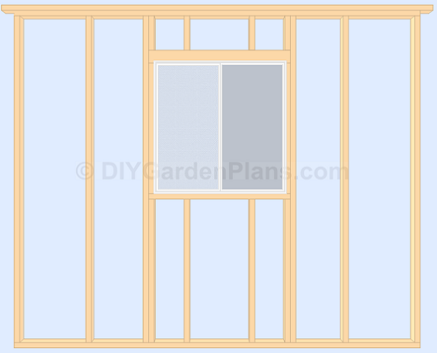 Shed Plans Install Window