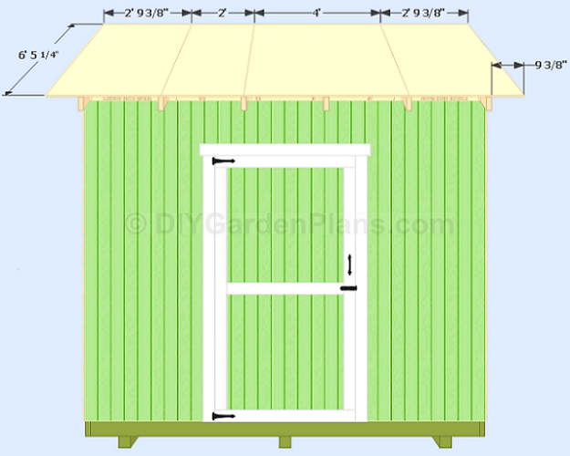 Shed Plans Roof Decking