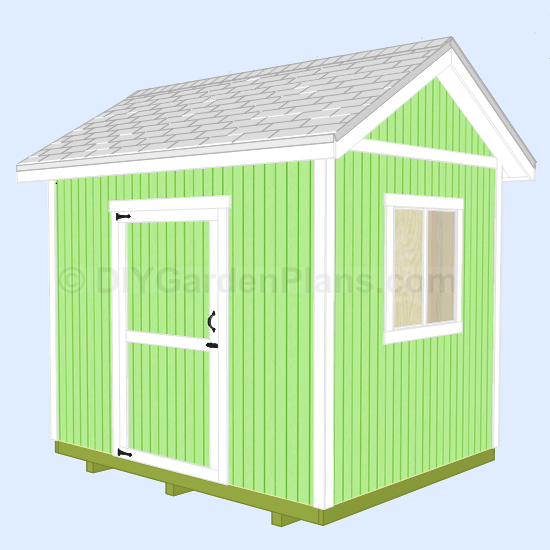 10x8 gable shed 005