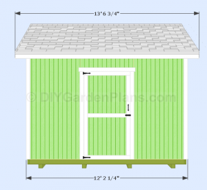 12×10 gable shed plans – diygardenplans