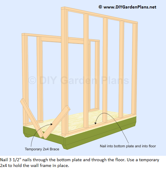 14-lean-to-shed-plans-back-wall-frame-up