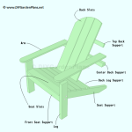 2 Adirondack Chair Plans Exploded View 150x150 